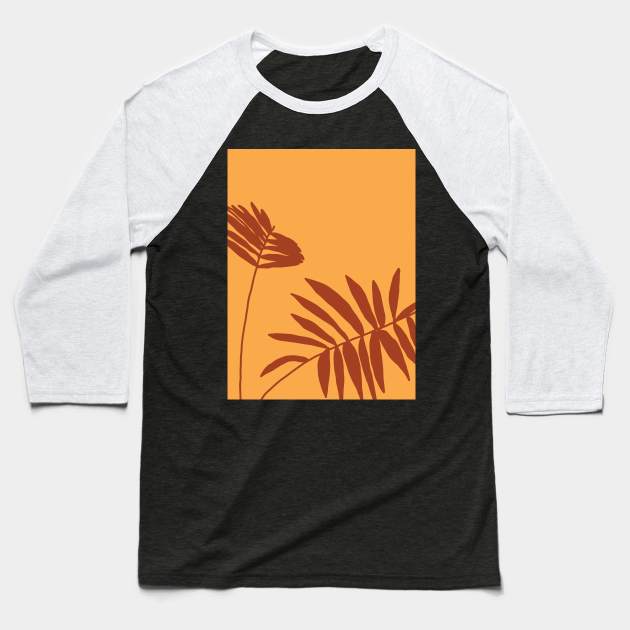 Palms on dark Baseball T-Shirt by juliealex